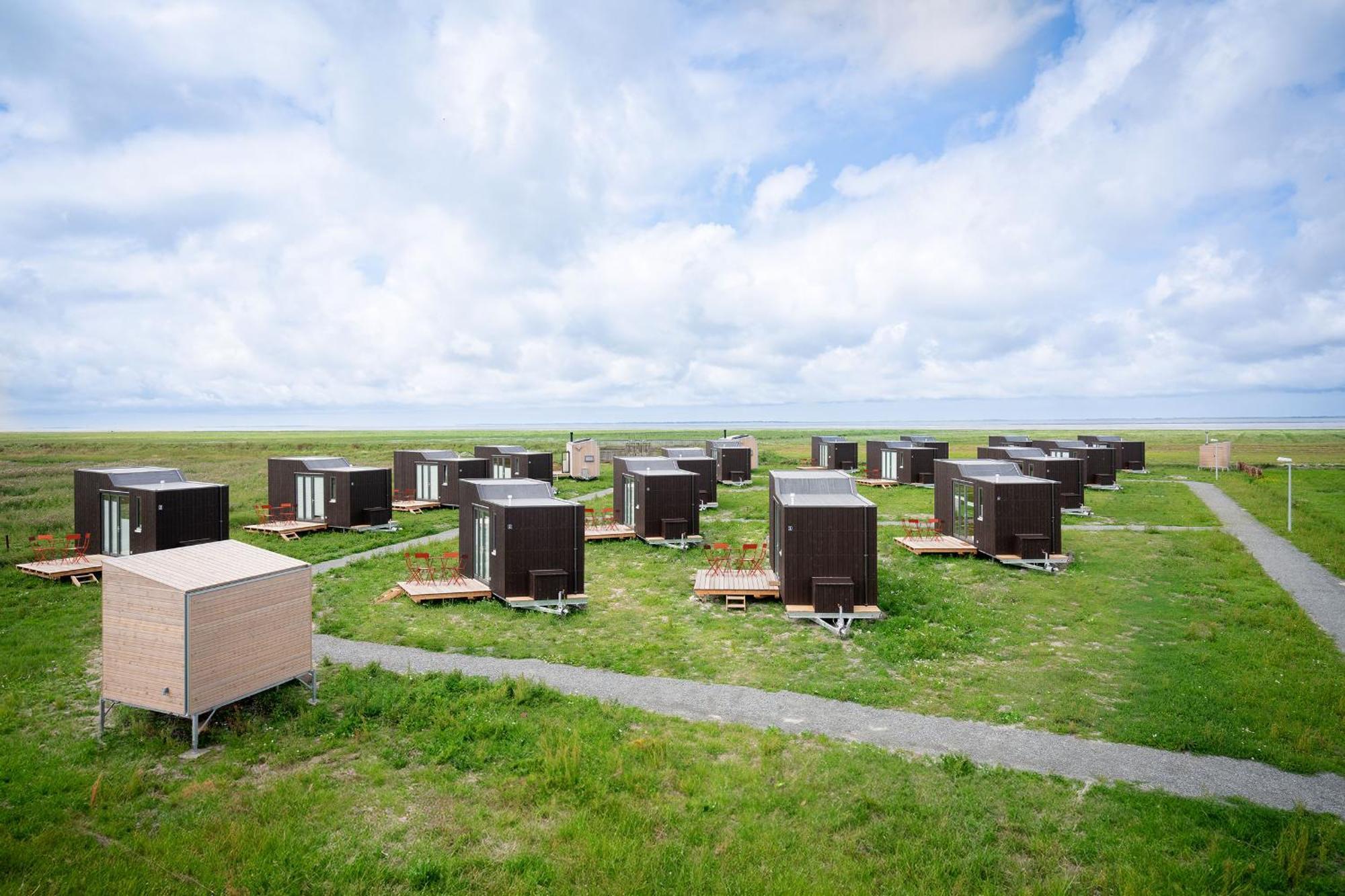 Sleep Space 22 - Green Tiny Village Harlesiel Wittmund Exterior photo